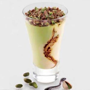 Coppa crema e pistacchio