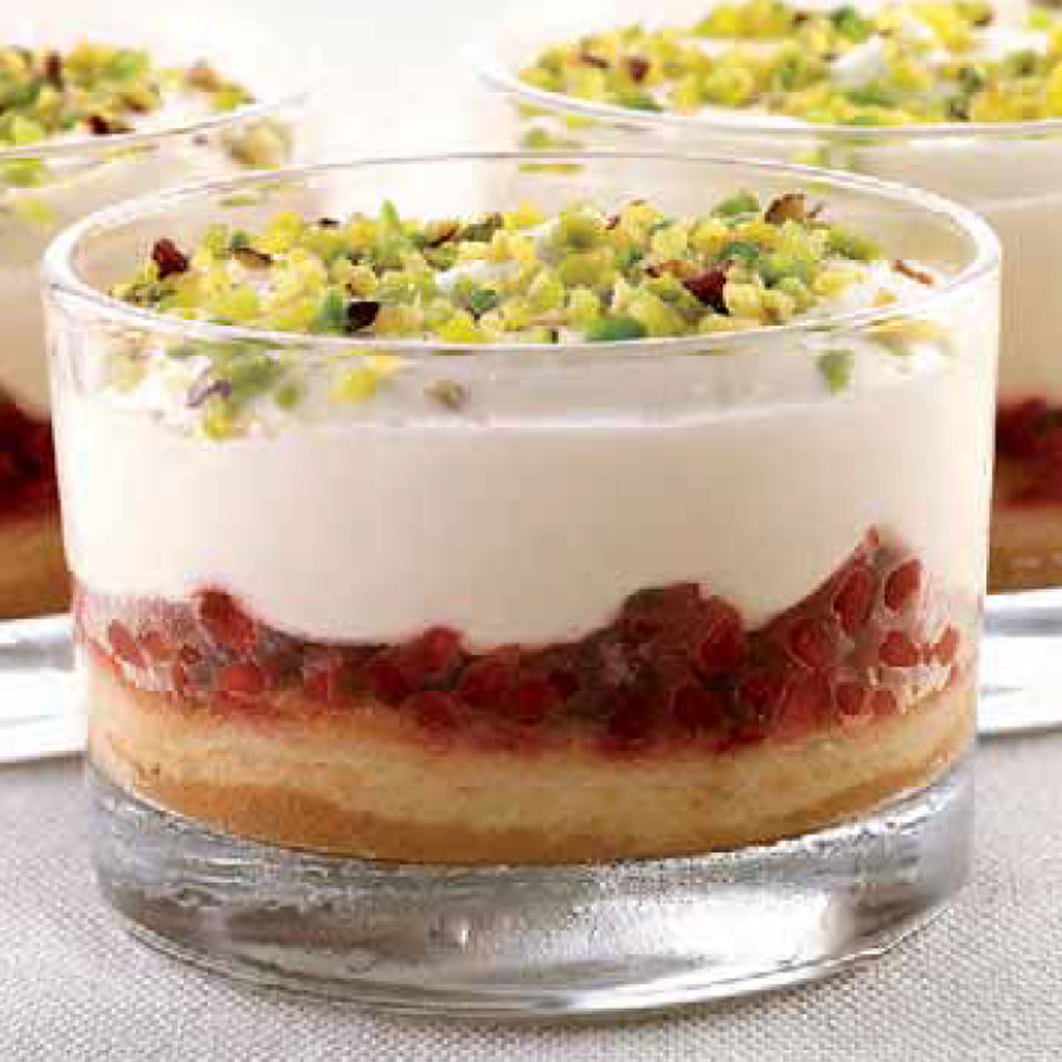 Coppa mascarpone e lamponi